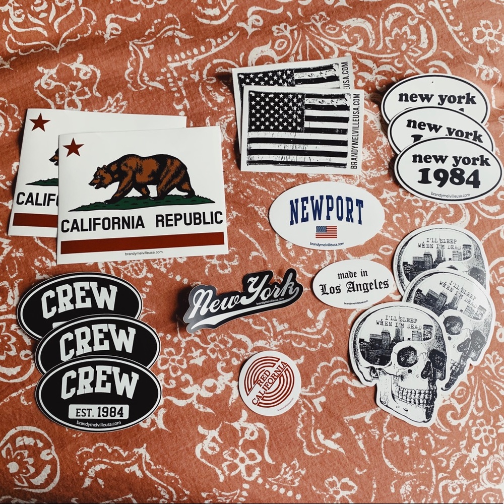 Brandy Melville stickers